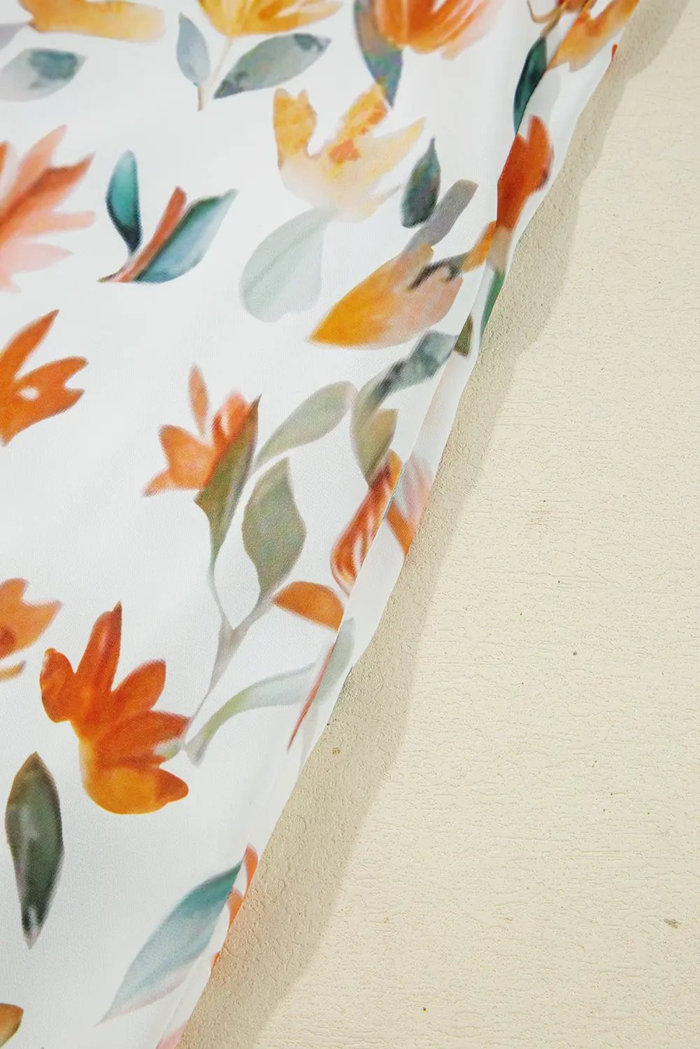 Yellow Floral Print Tie Neck Frilled Long Sleeve Mini Dress Dear-Lover Dropshipping